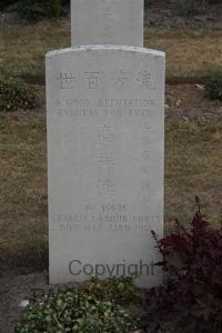 Les Baraques Military Cemetery Sangatte - Kao Hsiang Hung, 